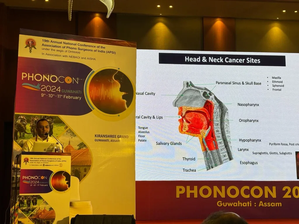 Head and neck cancer conference presentation