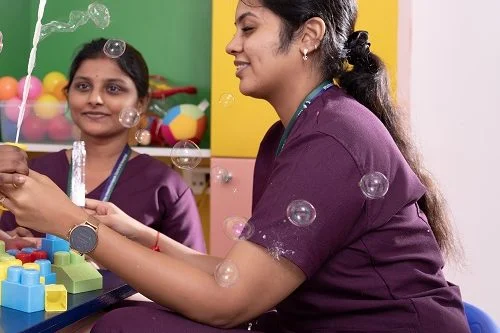 Speech and language therapy at THANC Hospital